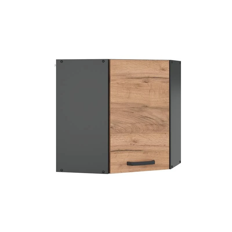 Meuble Haut D'angle R-Line 57cm Bordeaux 8 Meuble Haut D'angle R-Line 57cm Bordeaux â Image 8