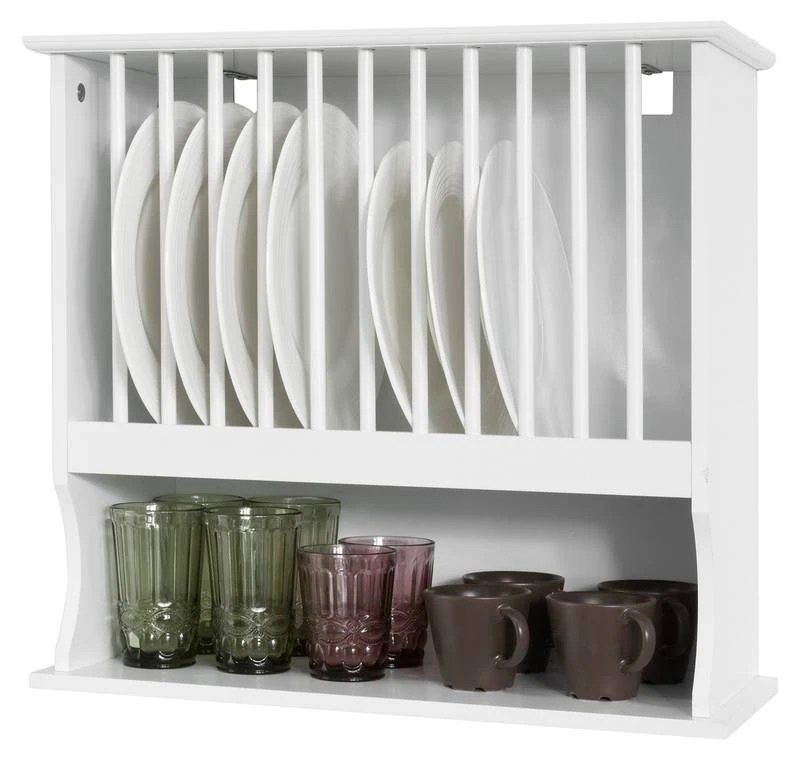 Porte-Assiettes Murale KCR04-W 1 Porte-Assiettes Murale KCR04-W