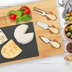 Set Planche à Fromage Avec 3 Couteaux 9 Set Planche à Fromage Avec 3 Couteaux -ELO Soldes Boutique 08ac4a2045264693ad5f7d61ee2be10a