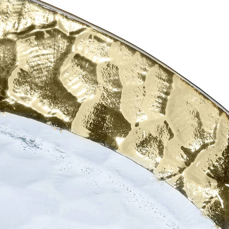 Plat De Service Ovale Avec Bord Doré 6 Plat De Service Ovale Avec Bord Doré – Image 6