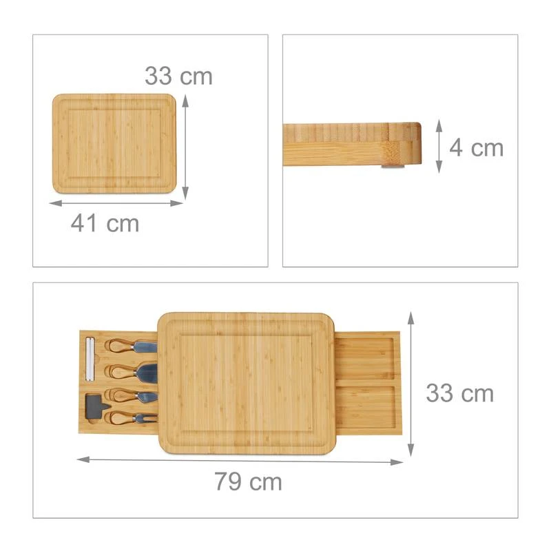 Plateau Fromage Bambou Lot 9 Accessoires 9 Plateau Fromage Bambou Lot 9 Accessoires – Image 9