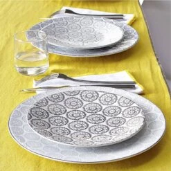 Assiette Plate Chloé 27 Anthracite X6 4 Assiette Plate Chloé 27 Anthracite X6 -ELO Soldes Boutique 0dd5c5db4af04e5eaa58f64d5dc8607e