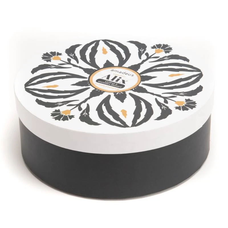 Amadeus Coffret 6 Assiettes à Dessert Alix 4 Amadeus Coffret 6 Assiettes à Dessert Alix – Image 4