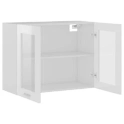 VIDAXL Armoire En Verre Suspendue -ELO Soldes Boutique 0e680e60ca1f4eebacaa6fd7d35611ca