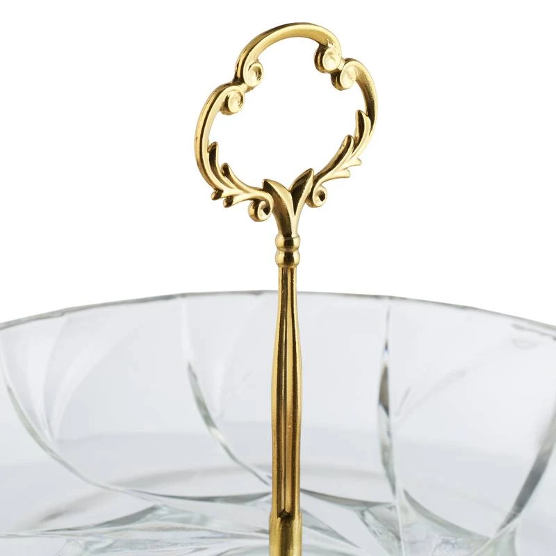 Serviteur Fruits En Verre Avec 2 étages 7 Serviteur Fruits En Verre Avec 2 étages – Image 7