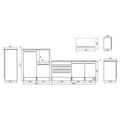 Cuisine Avec îlot Pattburg -ELO Soldes Boutique 1000243979 220428 500 SKETCH DETAILS P000000001000243979 sketch