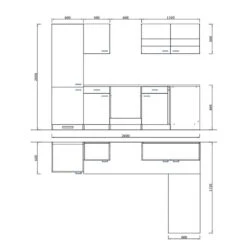 Cuisine D’angle Cano II 15 Cuisine D’angle Cano II -ELO Soldes Boutique 1000262269 230609 500 SKETCH DETAILS P000000001000262269 sketch