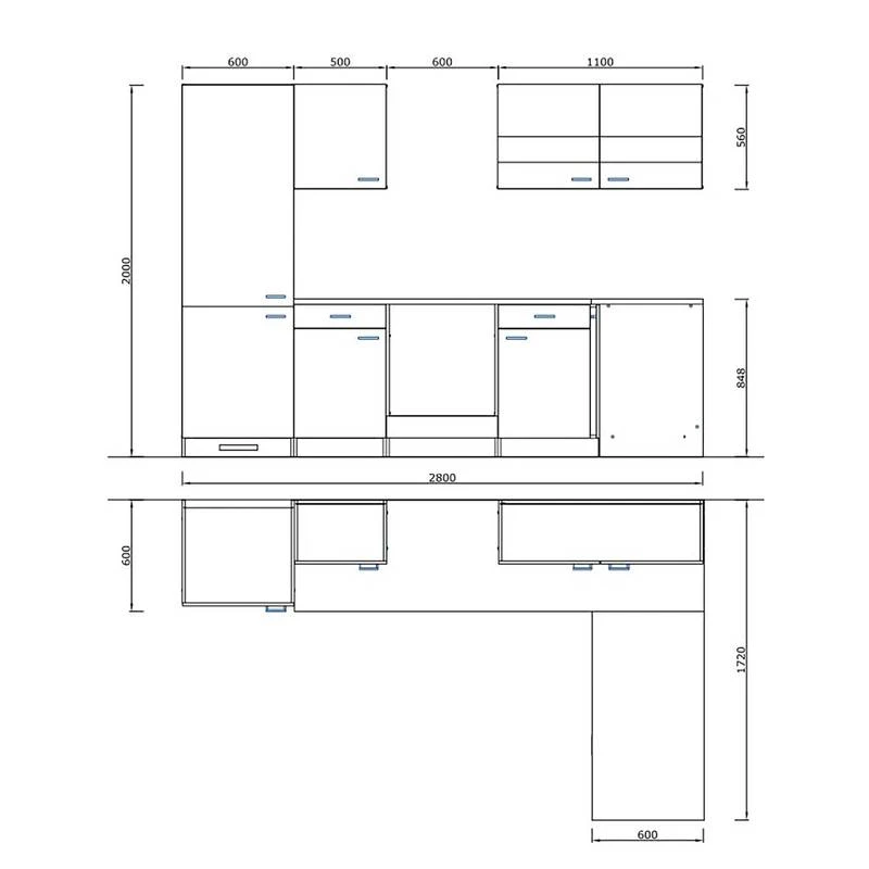 Cuisine D’angle Cano II 8 Cuisine D’angle Cano II – Image 8