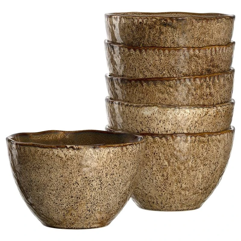 Leonardo Bols En Céramique Matera (lot De 6) 1 Leonardo Bols En Céramique Matera (lot De 6)