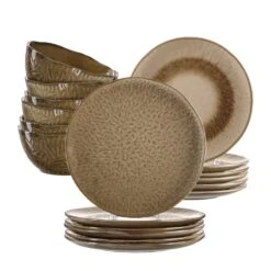 Leonardo Assiettes En Céramique Matera (18 élém.) -ELO Soldes Boutique 1000263032 210607 13522300137 IMAGE P000000001000263032