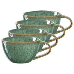 Leonardo Tasses En Céramique Matera (lot De 4)