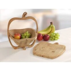 Wenko Corbeille à Fruits En Bambou Alvida -ELO Soldes Boutique 1000274035 210618 14061900151 MOOD DETAILS P000000001000274035 mood