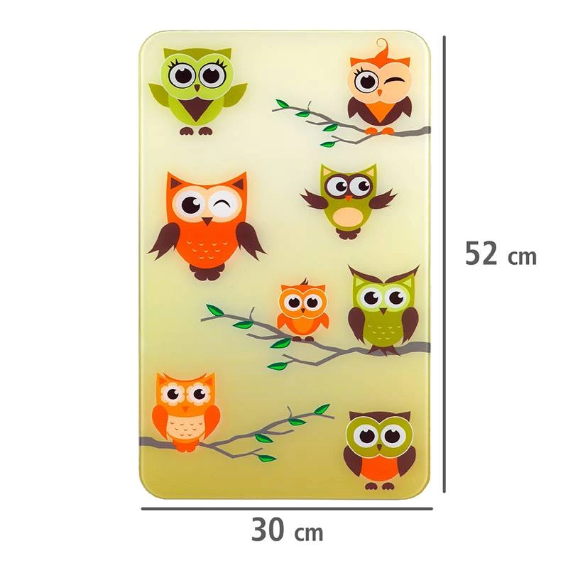 Wenko Couvre-plaques Chouettes (2 él.) 4 Wenko Couvre-plaques Chouettes (2 él.) – Image 4