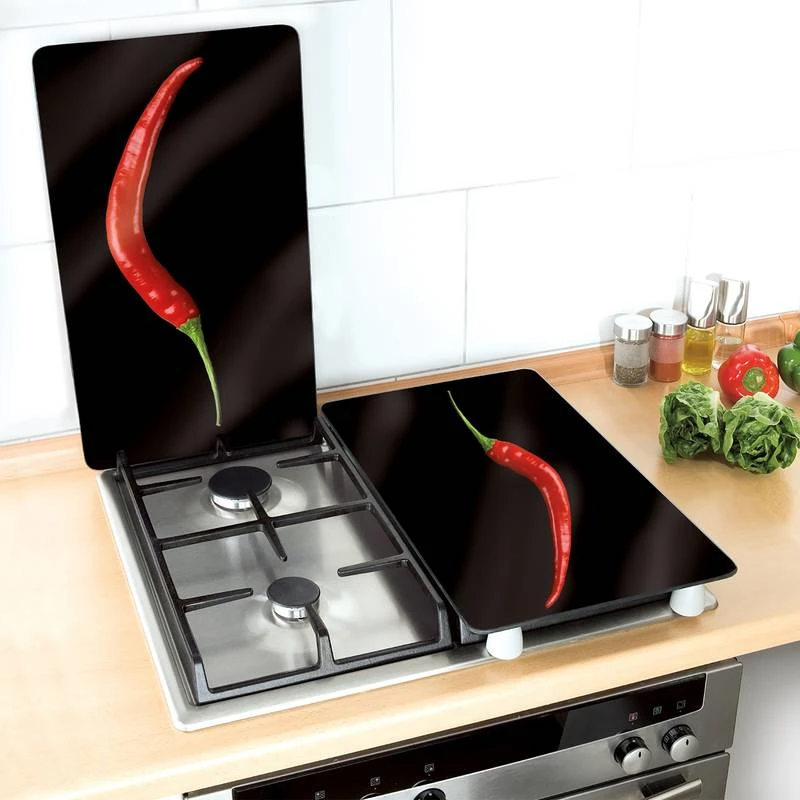 Wenko Couvre-plaques Peperoni (2 él.) 3 Wenko Couvre-plaques Peperoni (2 él.) – Image 3