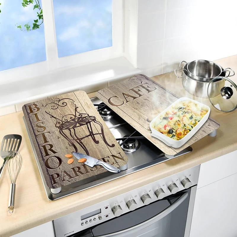 Wenko Couvre-plaques Bistro (2 él.) 3 Wenko Couvre-plaques Bistro (2 él.) – Image 3