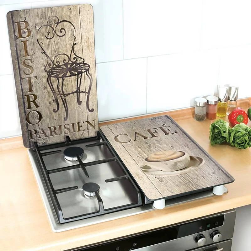 Wenko Couvre-plaques Bistro (2 él.) 4 Wenko Couvre-plaques Bistro (2 él.) – Image 4