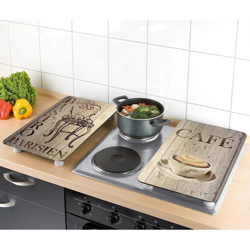 Wenko Couvre-plaques Bistro (2 él.) 5 Wenko Couvre-plaques Bistro (2 él.) – Image 5