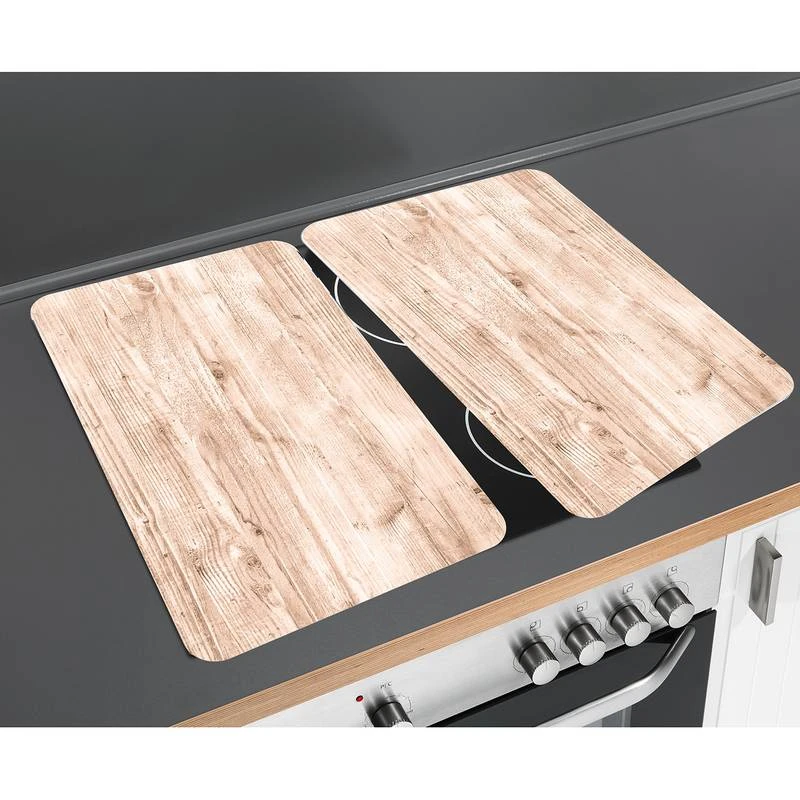 Wenko Couvre-plaques Natural (2 él.) 2 Wenko Couvre-plaques Natural (2 él.) – Image 2