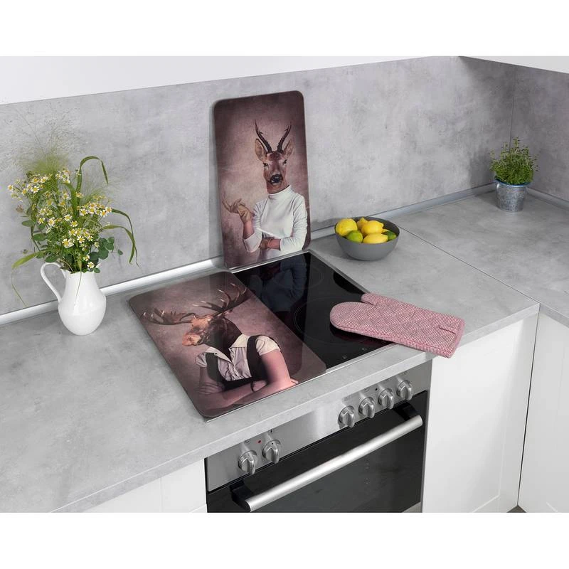 Wenko Couvre-plaques Human I (2 él.) 2 Wenko Couvre-plaques Human I (2 él.) – Image 2