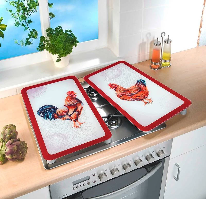 Wenko Couvre-plaques Farm (2 él.) 2 Wenko Couvre-plaques Farm (2 él.) – Image 2