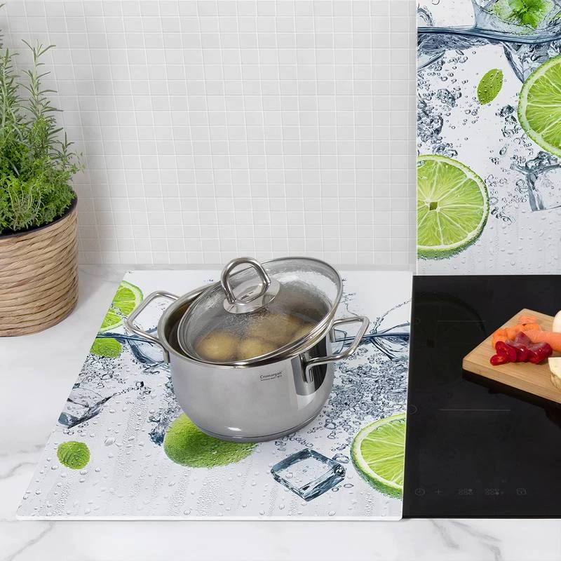 Protège-plaque De Cuisson Citron 2 Protège-plaque De Cuisson Citron – Image 2