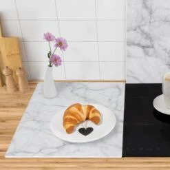 Protège-plaque De Cuisson Bianco Carrara -ELO Soldes Boutique 1000295102 210930 155325000138 DETAILS P000000001000295102