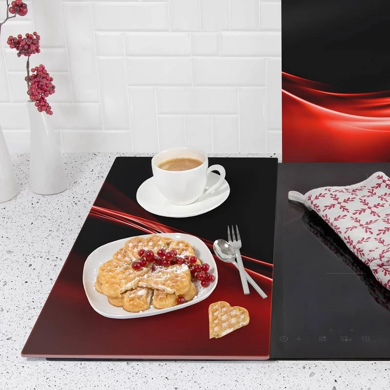 Protège-plaque De Cuisson Red Wave 6 Protège-plaque De Cuisson Red Wave – Image 6