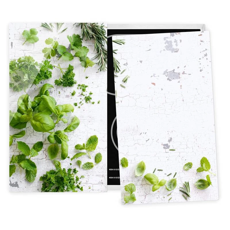 Protège-plaque De Cuisson Herbes I 4 Protège-plaque De Cuisson Herbes I – Image 4