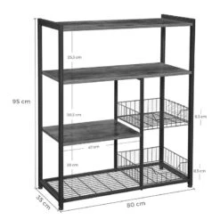 Étagère De Cuisine Jamban IV -ELO Soldes Boutique 1000329449 220203 15172900500 SKETCH DETAILS P000000001000329449 sketch