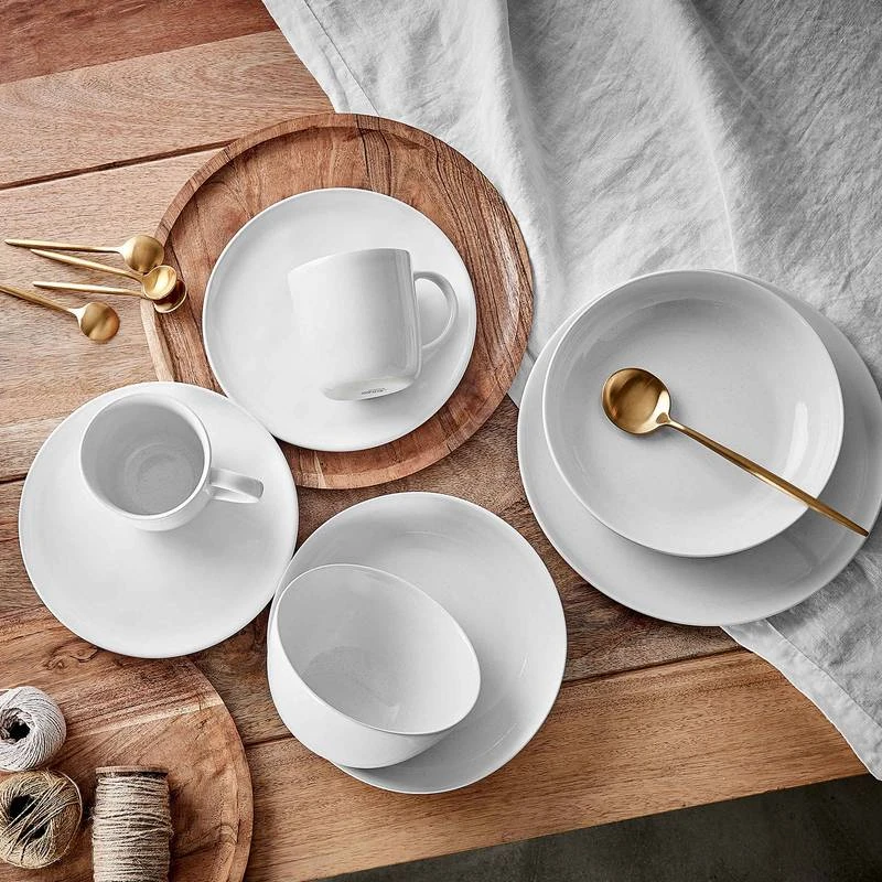 Assiettes à Dessert NATIVE (lot De 4) 2 Assiettes à Dessert NATIVE (lot De 4) – Image 2