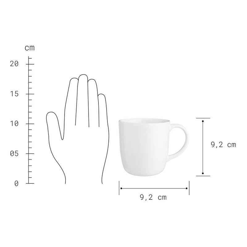 Tasses NATIVE (lot De 4) 16 Tasses NATIVE (lot De 4) – Image 16