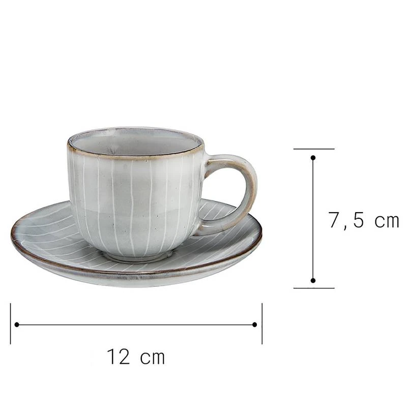Tasses Expresso HENLEY (lot De 4) 4 Tasses Expresso HENLEY (lot De 4) – Image 4