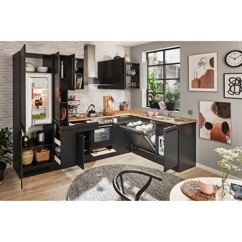 Meuble Pour Réfrigérateur Pattburg 3 Meuble Pour Réfrigérateur Pattburg – Image 3