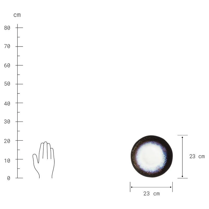 Assiette à Dessert ATLANTIS 9 Assiette à Dessert ATLANTIS – Image 9