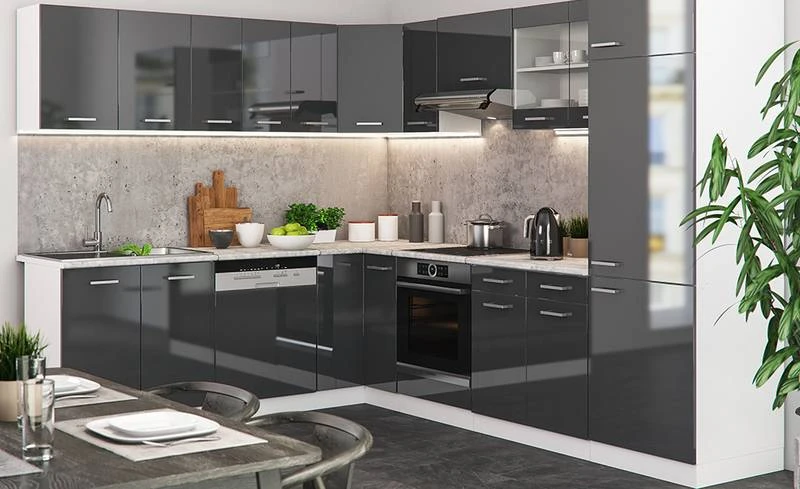 Meuble Haut R-Line 30cm Béton/blanc 6 Meuble Haut R-Line 30cm Béton/blanc – Image 6