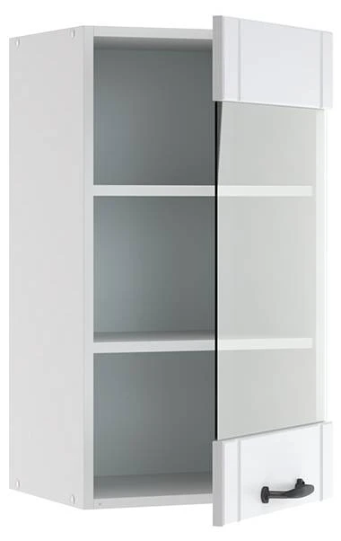 Meuble Haut Vitré Fame Anthracite 8 Meuble Haut Vitré Fame Anthracite – Image 8