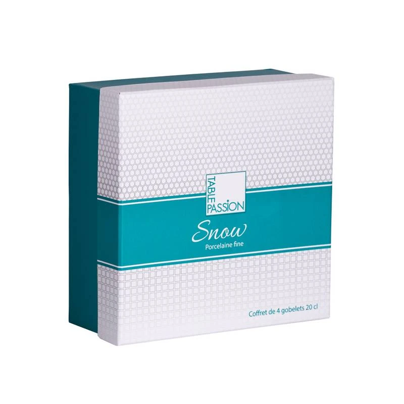 Coffret De 4 Gobelets à Thé Snow White 3 Coffret De 4 Gobelets à Thé Snow White – Image 3