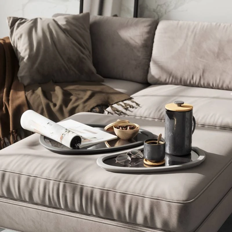 Umbra Lot De 2 Plateaux Hub 5 Umbra Lot De 2 Plateaux Hub – Image 5