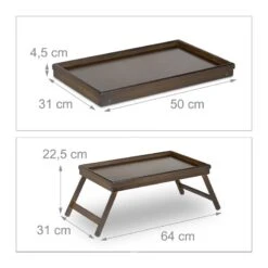 Tablette De Lit Bambou Marron Foncé 11 Tablette De Lit Bambou Marron Foncé -ELO Soldes Boutique 1986a1add38944da8cd9177224c6c843