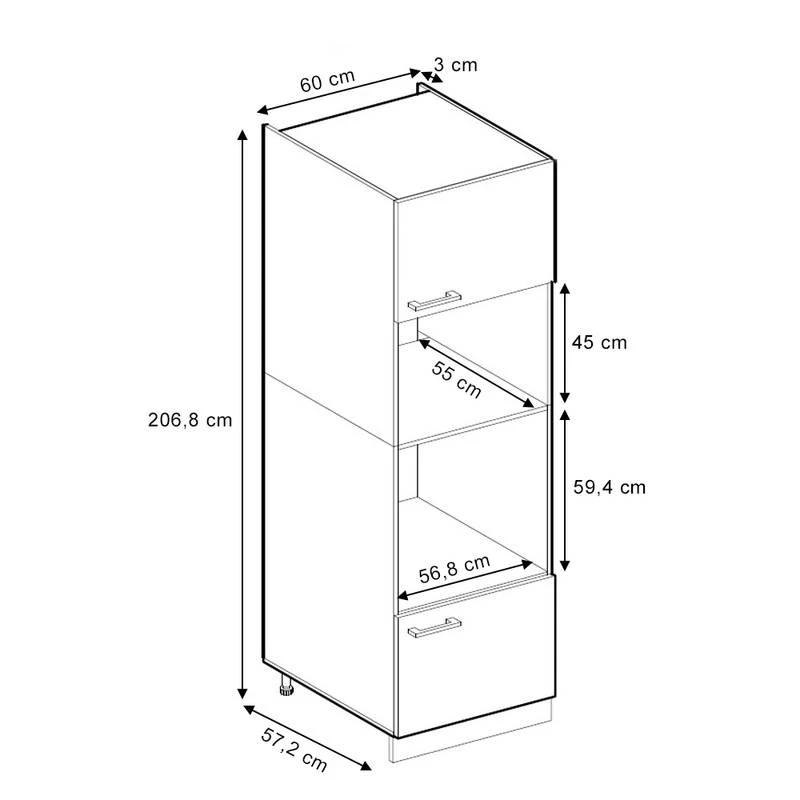 Meuble Micro-onde R-Line 5 Meuble Micro-onde R-Line – Image 5