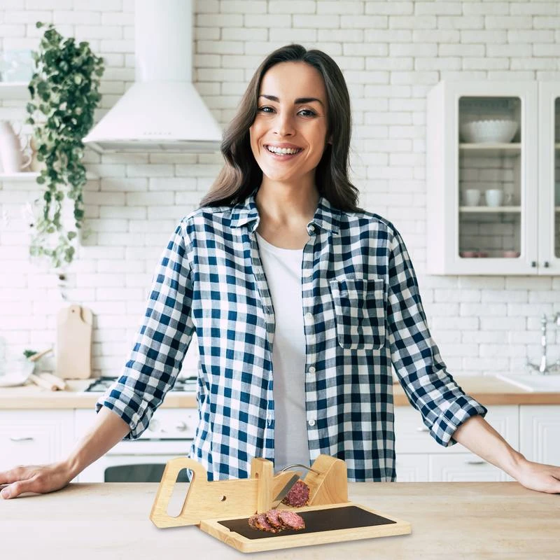 Trancheuse Saucisson En Bois 3 Trancheuse Saucisson En Bois – Image 3