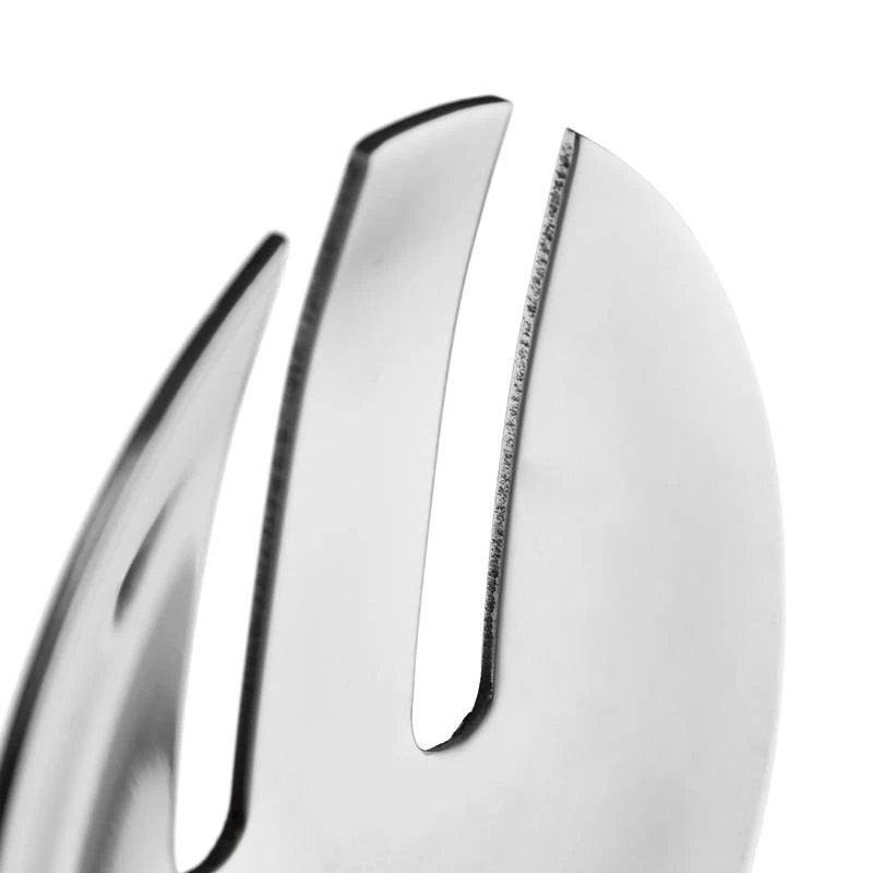 Saladier Inox Avec Couverts à Salade 8 Saladier Inox Avec Couverts à Salade – Image 8