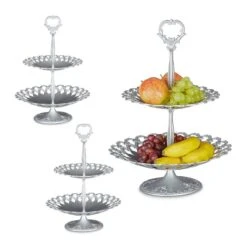 Serviteur à Gâteaux Présentoir Lot De 3 18 Serviteur à Gâteaux Présentoir Lot De 3 -ELO Soldes Boutique 2458a09d5549416e9ca313838ac9045e