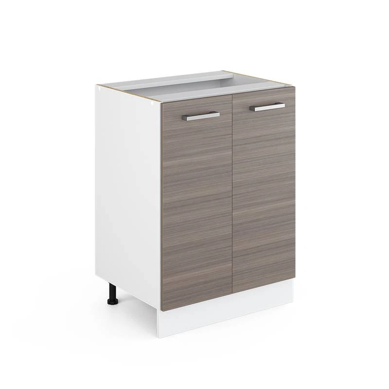 Meuble Bas R-Line 60cm Gris élégant 1 Meuble Bas R-Line 60cm Gris élégant