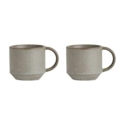 Tasse - Lot De 2 Brun -ELO Soldes Boutique 29d0f5b1049d43f6bb8c58d65eecc4a4