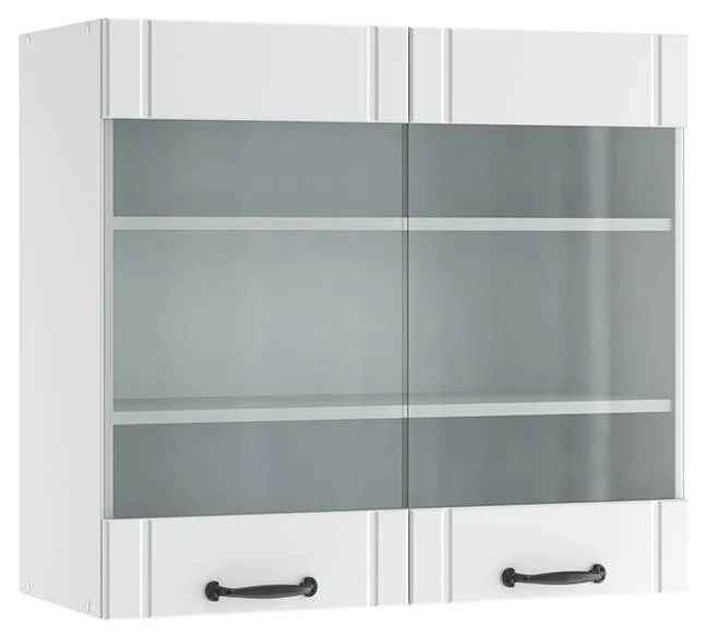 Meuble Haut Vitré Fame Antracite 6 Meuble Haut Vitré Fame Antracite – Image 6