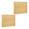 Lot De 2 Planches à Découper Bambou -ELO Soldes Boutique 310b28de6443487aa7c60e9d467b0022