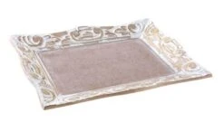 Plateau En Manguier Blanchi