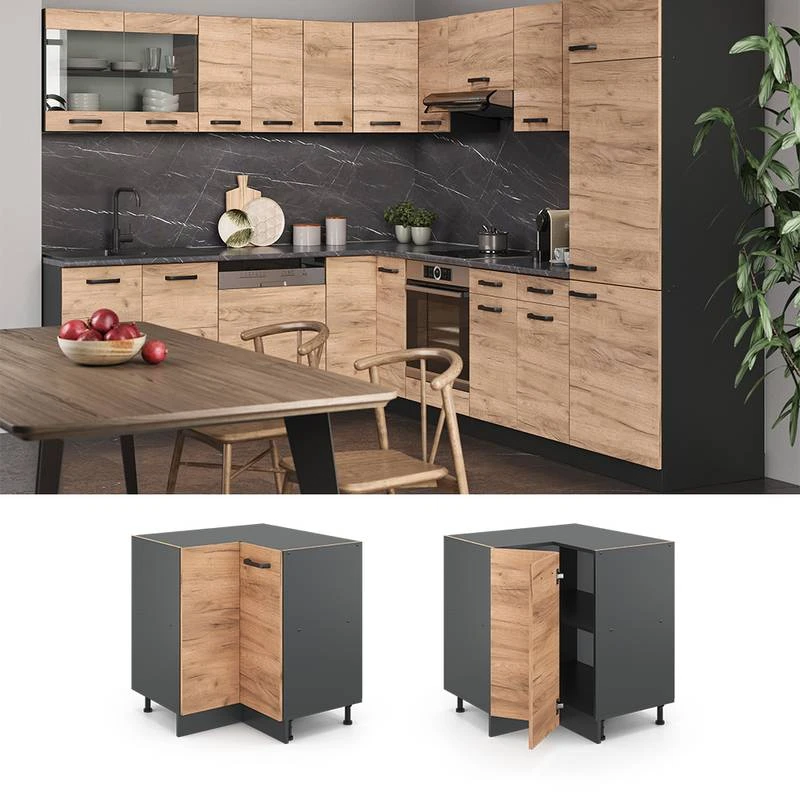 Meuble Bas D'angle R-Line 87cm 2 Meuble Bas D'angle R-Line 87cm – Image 2