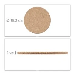 Lot De 4 Dessous-de-plat En Liège -ELO Soldes Boutique 3ba8dd44515b458a9ff2e543a2a99661